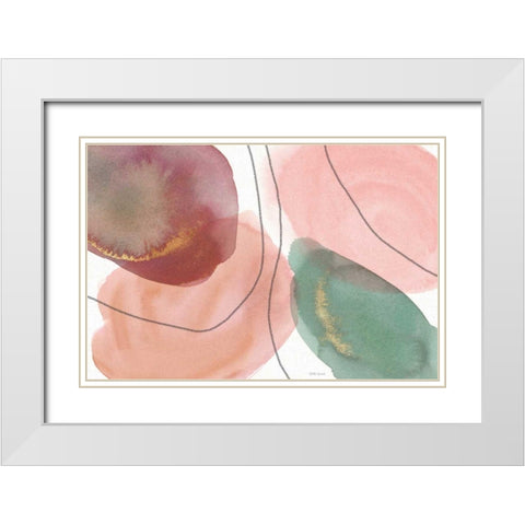 Petal Passion X White Modern Wood Framed Art Print with Double Matting by Grove, Beth