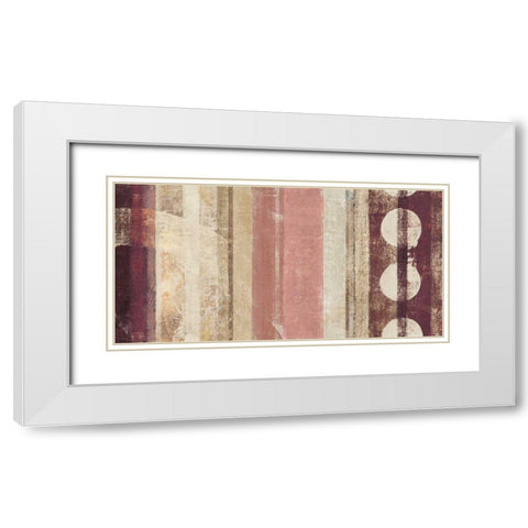 Kuna Eventide White Modern Wood Framed Art Print with Double Matting by Silva, Roque