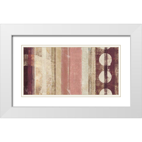 Kuna Eventide White Modern Wood Framed Art Print with Double Matting by Silva, Roque