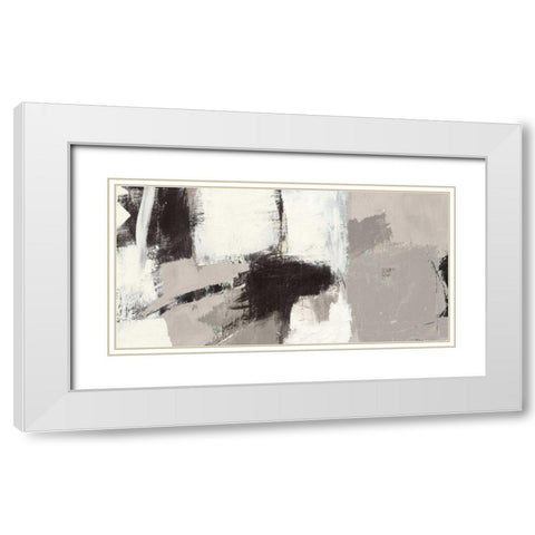 Catalina I Neutral Crop White Modern Wood Framed Art Print with Double Matting by Schick, Mike