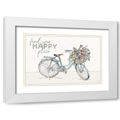 Farmhouse Flea Market VI White Modern Wood Framed Art Print with Double Matting by Tavoletti, Anne