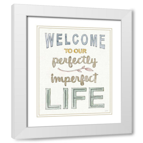 Farmhouse Flea Market VIII White Modern Wood Framed Art Print with Double Matting by Tavoletti, Anne