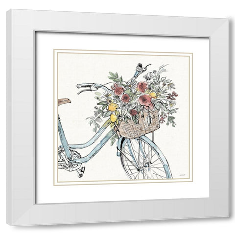 Farmhouse Flea Market XI White Modern Wood Framed Art Print with Double Matting by Tavoletti, Anne