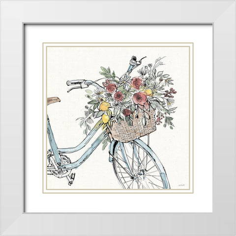 Farmhouse Flea Market XI White Modern Wood Framed Art Print with Double Matting by Tavoletti, Anne