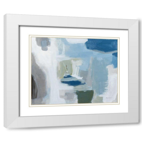 On the Cape White Modern Wood Framed Art Print with Double Matting by Munger, Pamela