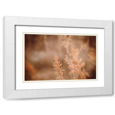 Texas Wild White Modern Wood Framed Art Print with Double Matting by Larson, Nathan