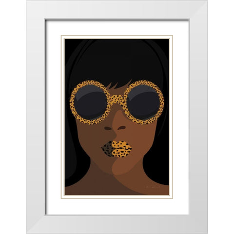 Accessorize I White Modern Wood Framed Art Print with Double Matting by Escalante, Omar