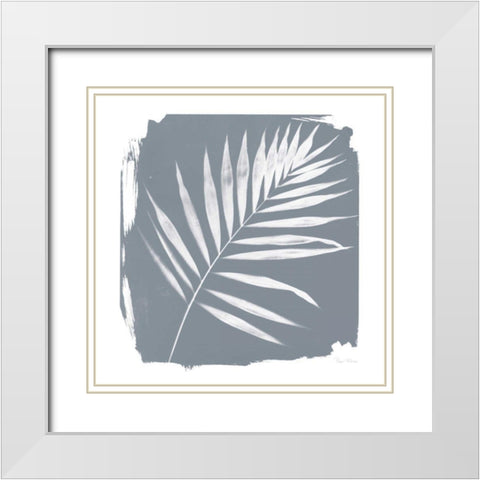Nature by the Lake Frond II Sq Natural White Modern Wood Framed Art Print with Double Matting by Rhue, Piper