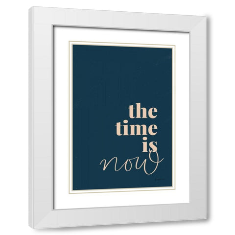 Retro Home I White Modern Wood Framed Art Print with Double Matting by Thorns, Becky