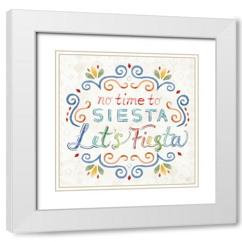 Sweet and Spicy X White Modern Wood Framed Art Print with Double Matting by June, Dina