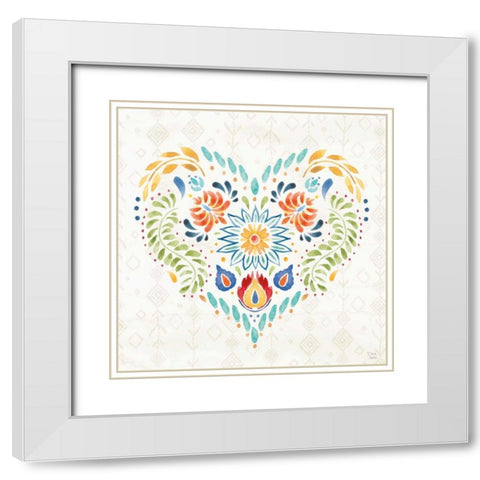 Sweet and Spicy XIV White Modern Wood Framed Art Print with Double Matting by June, Dina