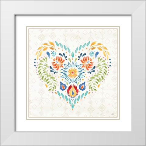 Sweet and Spicy XIV White Modern Wood Framed Art Print with Double Matting by June, Dina