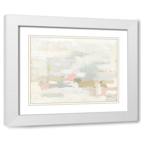 Soft Hues White Modern Wood Framed Art Print with Double Matting by Wiens, James