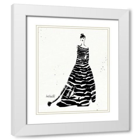 Style Sketches II White Modern Wood Framed Art Print with Double Matting by Tavoletti, Anne