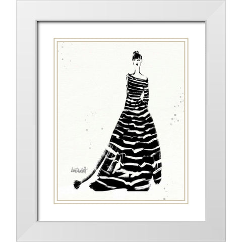 Style Sketches II White Modern Wood Framed Art Print with Double Matting by Tavoletti, Anne