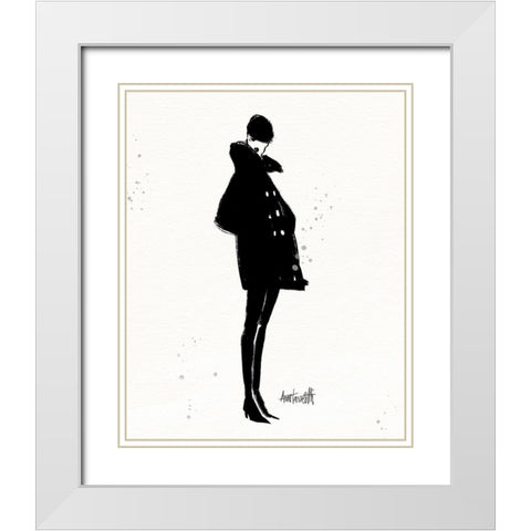 Style Sketches V White Modern Wood Framed Art Print with Double Matting by Tavoletti, Anne