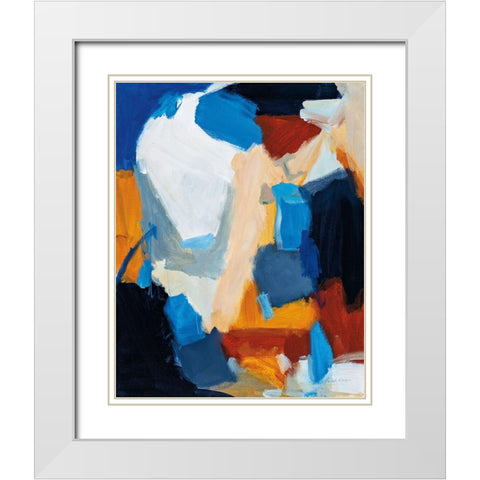 Anything is Possible White Modern Wood Framed Art Print with Double Matting by Munger, Pamela