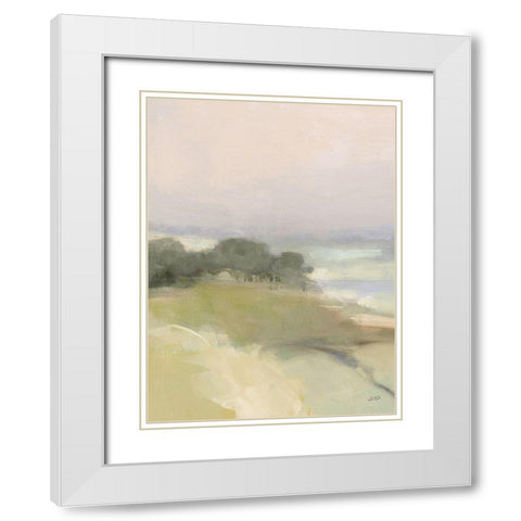 Dream Valley I Neutral Crop I White Modern Wood Framed Art Print with Double Matting by Purinton, Julia