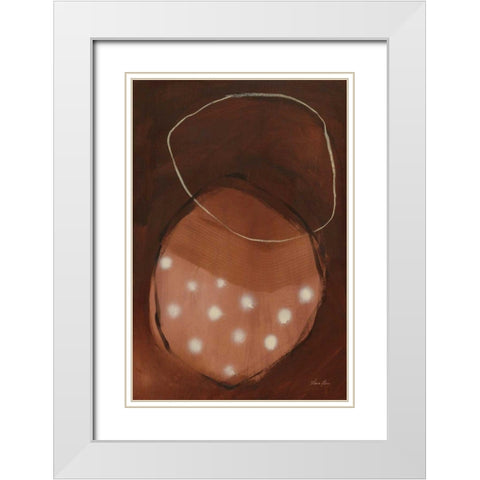 Winter Hibernation White Modern Wood Framed Art Print with Double Matting by Horn, Laura