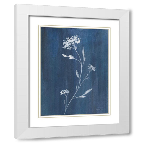 Simple Nature IV White Modern Wood Framed Art Print with Double Matting by Nai, Danhui