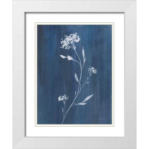 Simple Nature IV White Modern Wood Framed Art Print with Double Matting by Nai, Danhui