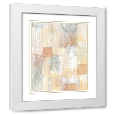 Afternoon I White Modern Wood Framed Art Print with Double Matting by Prahl, Courtney