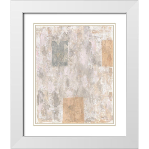 Afternoon II White Modern Wood Framed Art Print with Double Matting by Prahl, Courtney