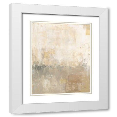 Morning Light II White Modern Wood Framed Art Print with Double Matting by Prahl, Courtney