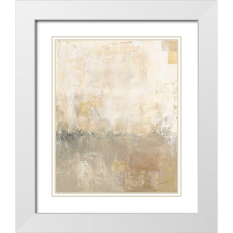 Morning Light II White Modern Wood Framed Art Print with Double Matting by Prahl, Courtney