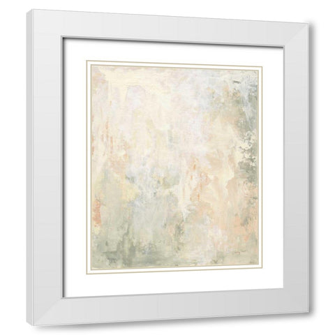 Clay II White Modern Wood Framed Art Print with Double Matting by Prahl, Courtney