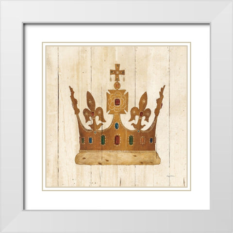 The Majestys Crown II Light White Modern Wood Framed Art Print with Double Matting by Tillmon, Avery