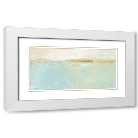 Golden Hill White Modern Wood Framed Art Print with Double Matting by Purinton, Julia