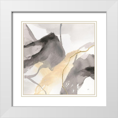 Natural Ebony I White Modern Wood Framed Art Print with Double Matting by Paschke, Chris