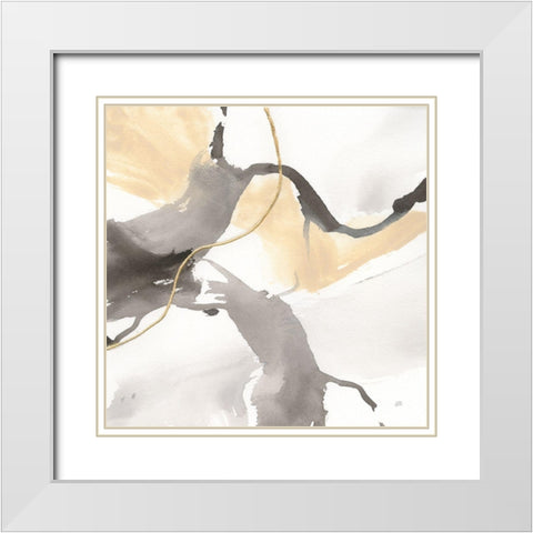 Natural Ebony IV White Modern Wood Framed Art Print with Double Matting by Paschke, Chris