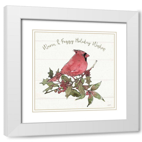 Soft Season II White Modern Wood Framed Art Print with Double Matting by Tavoletti, Anne