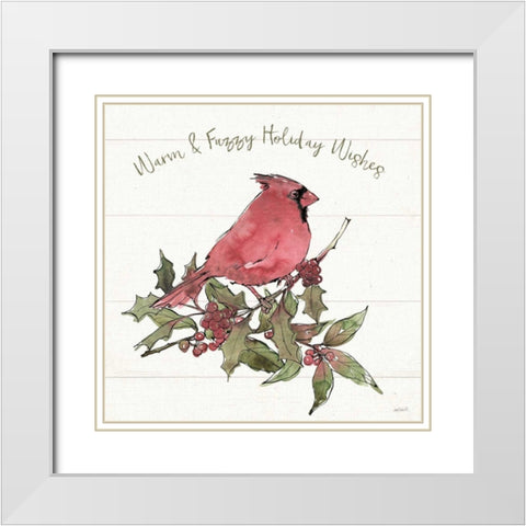 Soft Season II White Modern Wood Framed Art Print with Double Matting by Tavoletti, Anne