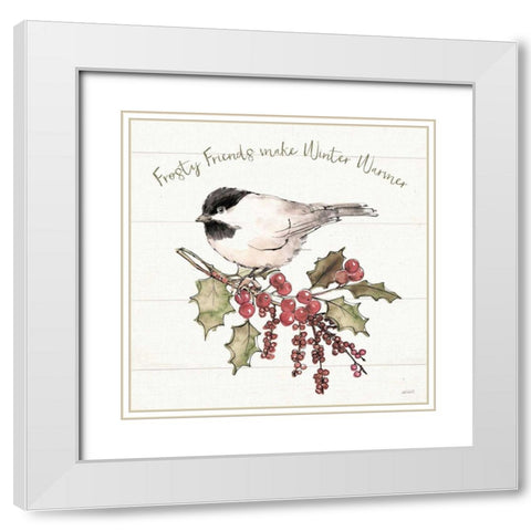 Soft Season III White Modern Wood Framed Art Print with Double Matting by Tavoletti, Anne