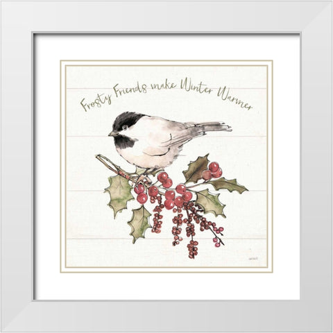 Soft Season III White Modern Wood Framed Art Print with Double Matting by Tavoletti, Anne