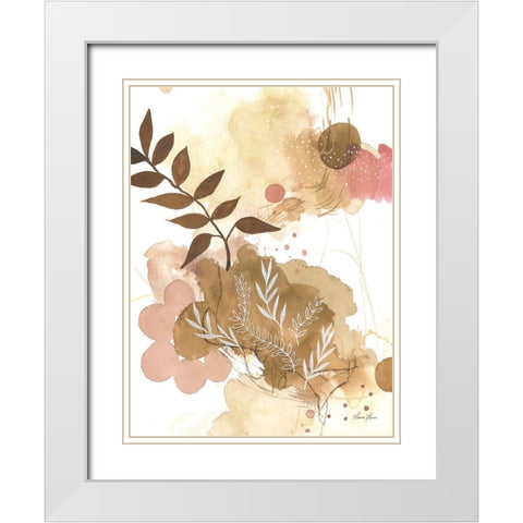 Nature Bliss III White Modern Wood Framed Art Print with Double Matting by Horn, Laura