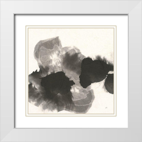 Transitions I White Modern Wood Framed Art Print with Double Matting by Paschke, Chris