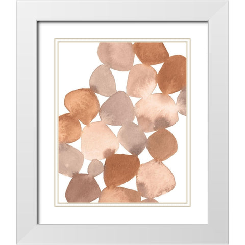 Boho Beautiful I Brown White Modern Wood Framed Art Print with Double Matting by Hershey, Moira