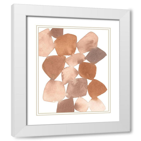 Boho Beautiful II Brown White Modern Wood Framed Art Print with Double Matting by Hershey, Moira