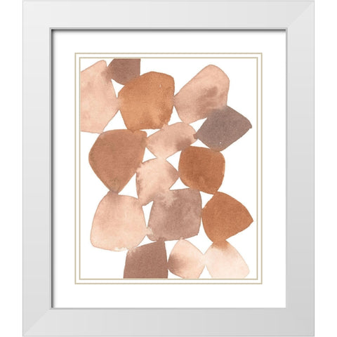 Boho Beautiful II Brown White Modern Wood Framed Art Print with Double Matting by Hershey, Moira