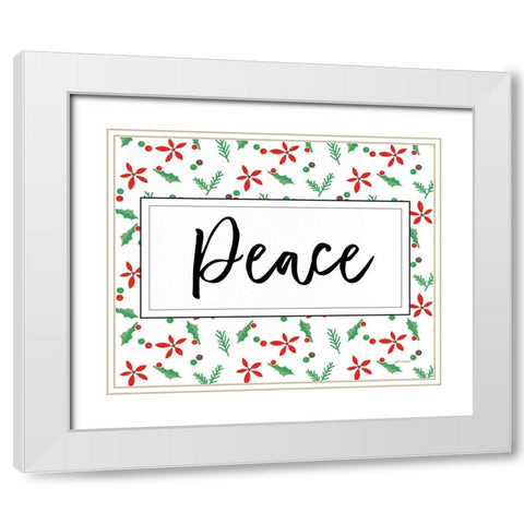 Minted Christmas I White Modern Wood Framed Art Print with Double Matting by Pertiet, Katie