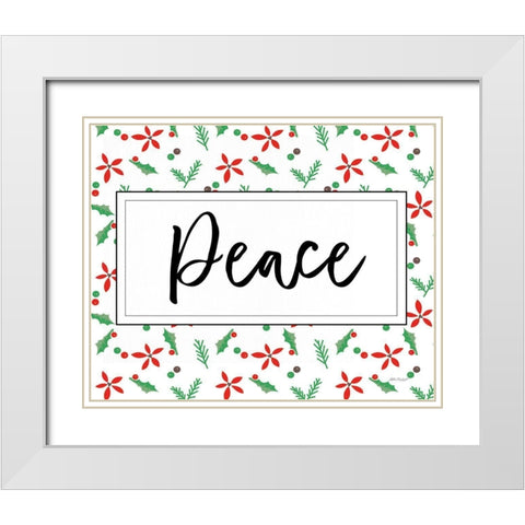 Minted Christmas I White Modern Wood Framed Art Print with Double Matting by Pertiet, Katie
