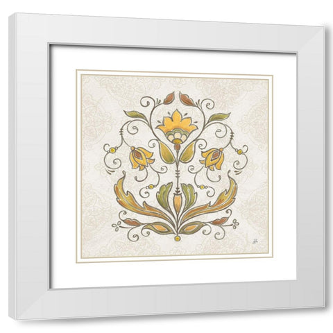 Mediterranean Flair VI Neutral White Modern Wood Framed Art Print with Double Matting by Brissonnet, Daphne