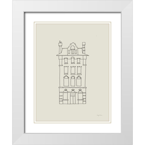 Buildings of London III White Modern Wood Framed Art Print with Double Matting by Tillmon, Avery