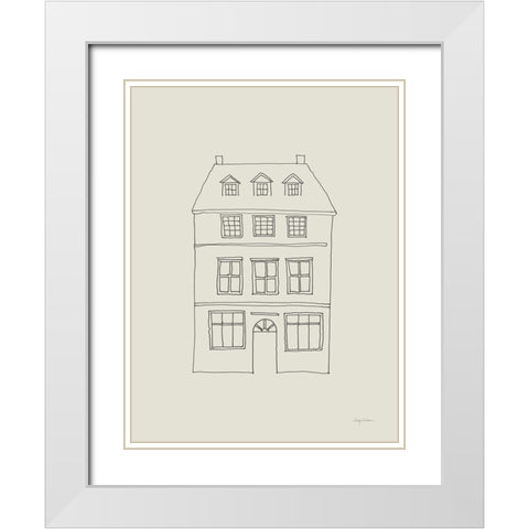 Buildings of London IV White Modern Wood Framed Art Print with Double Matting by Tillmon, Avery