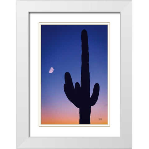 Candy Rock Desert White Modern Wood Framed Art Print with Double Matting by Larson, Nathan
