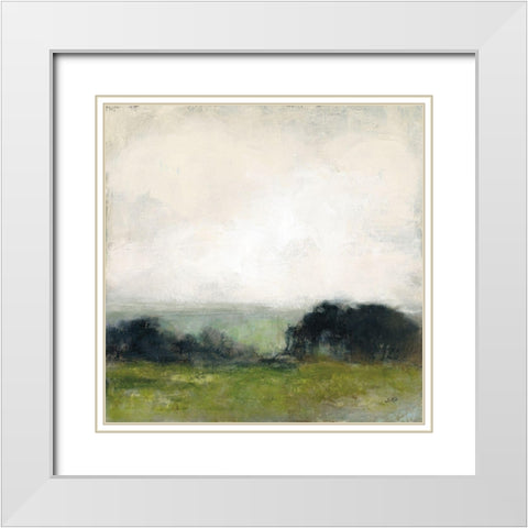 First View of the Water Neutral White Modern Wood Framed Art Print with Double Matting by Purinton, Julia